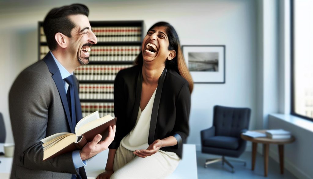 Que Le Dijo un Abogado a Otro Abogado: Chiste y Humor Jurídico