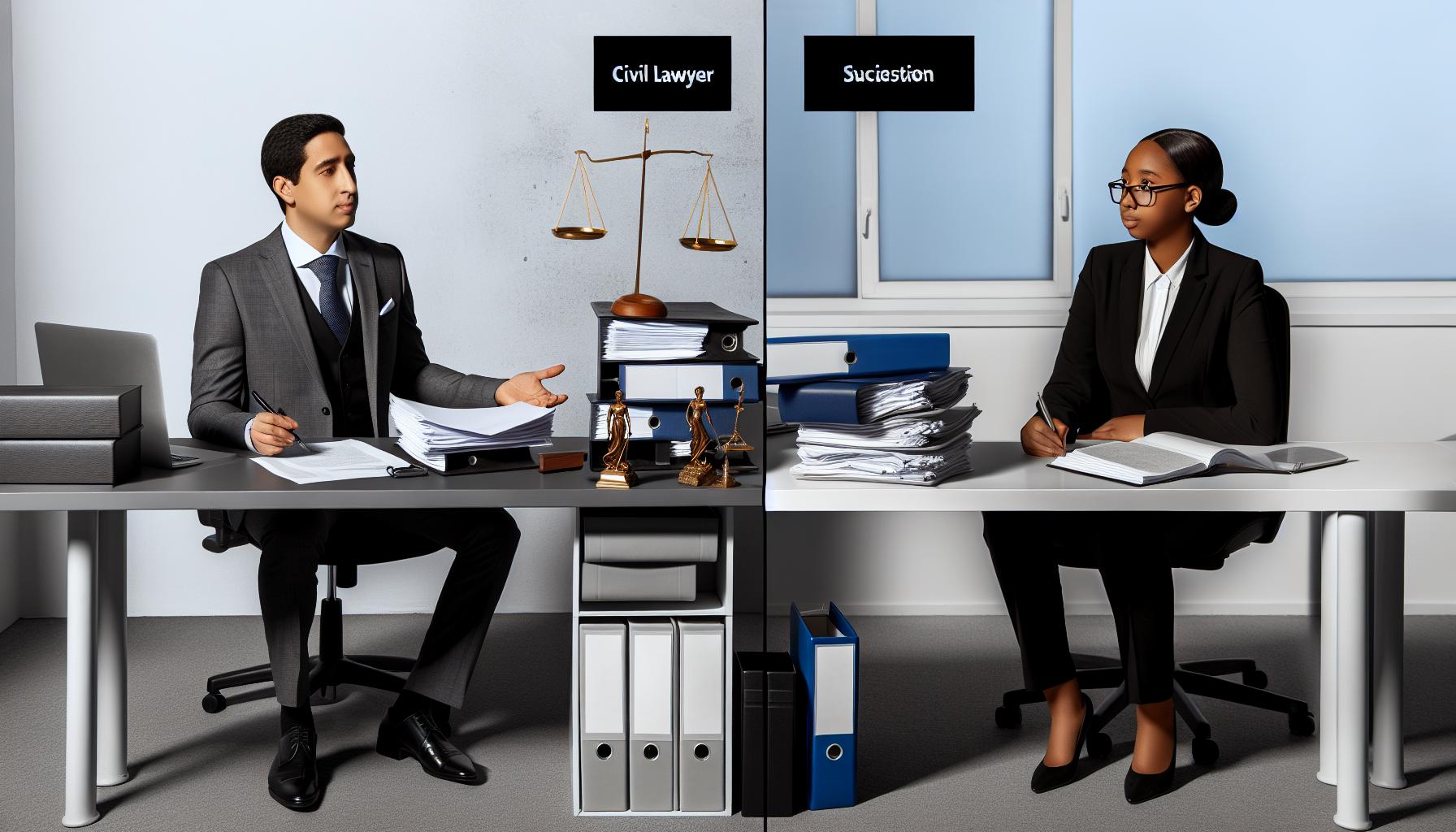Diferencias entre civilista y abogado de sucesiones