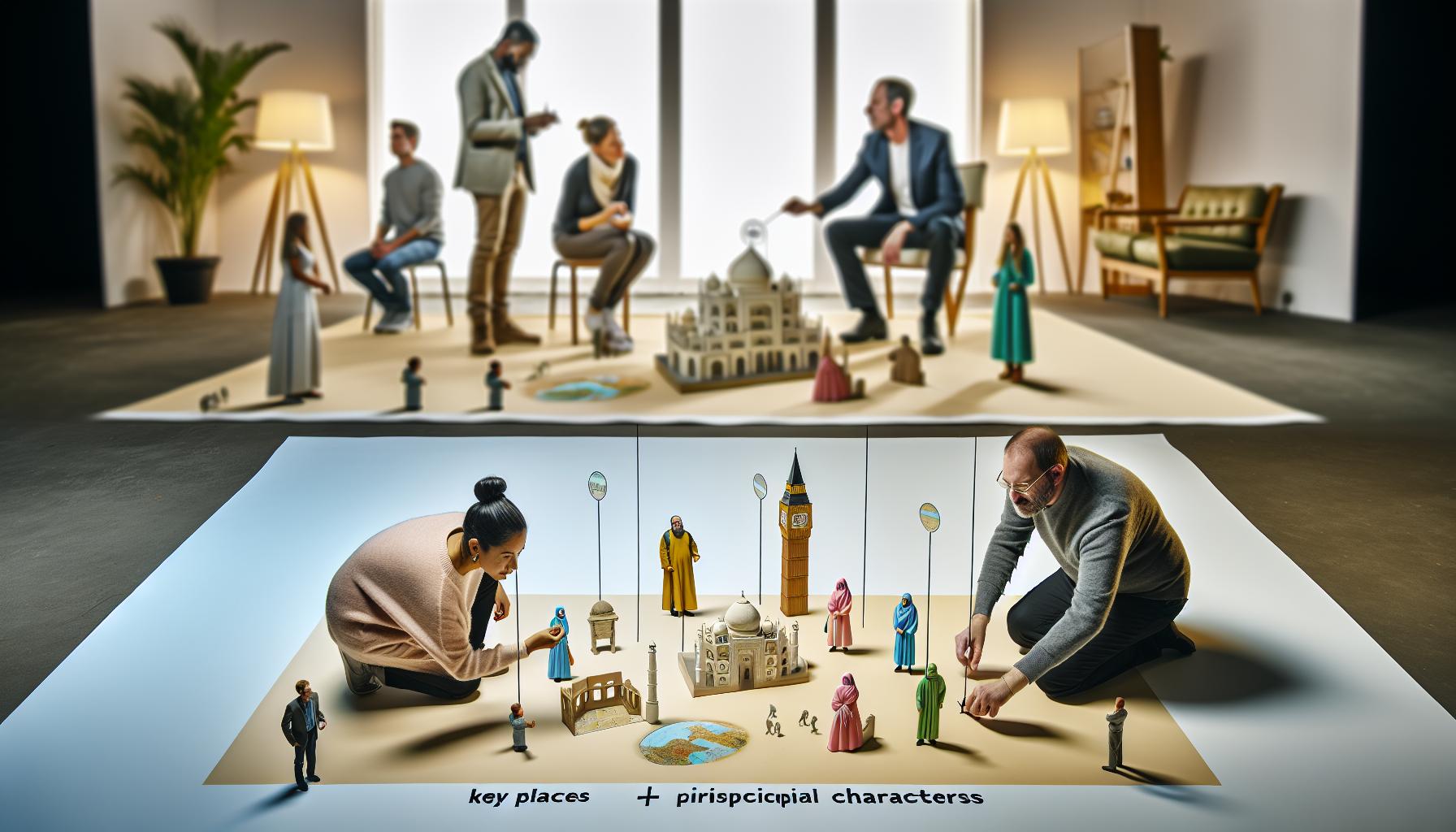 Lugares Clave y Personajes Principales