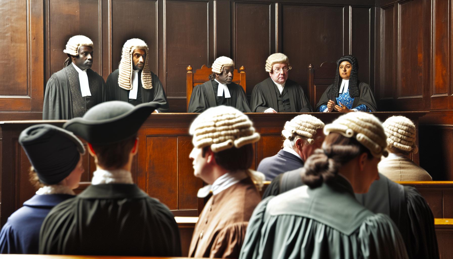 Origen de las Pelucas en el Derecho Inglés