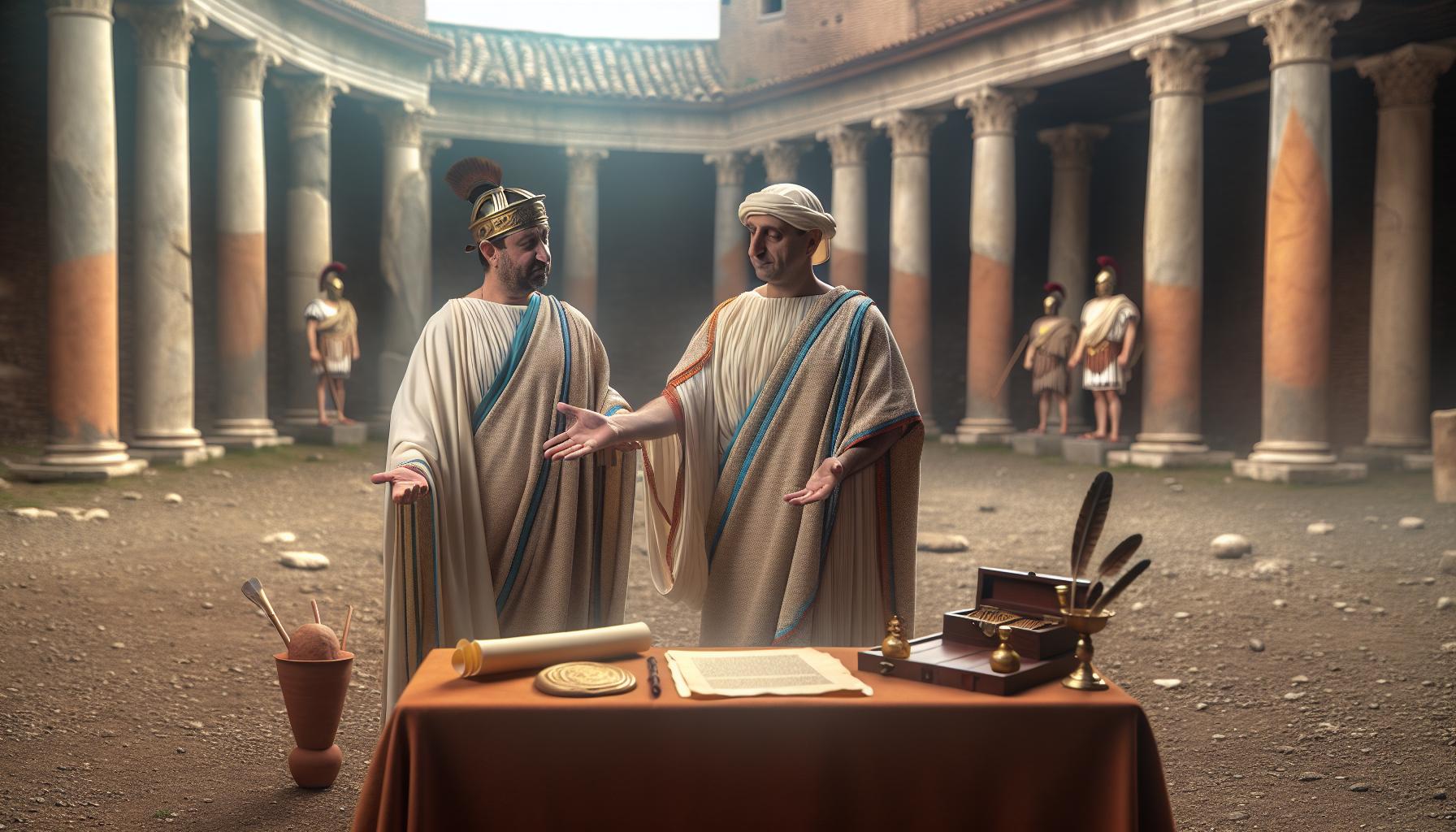 El papel del abogado en la antigua Roma