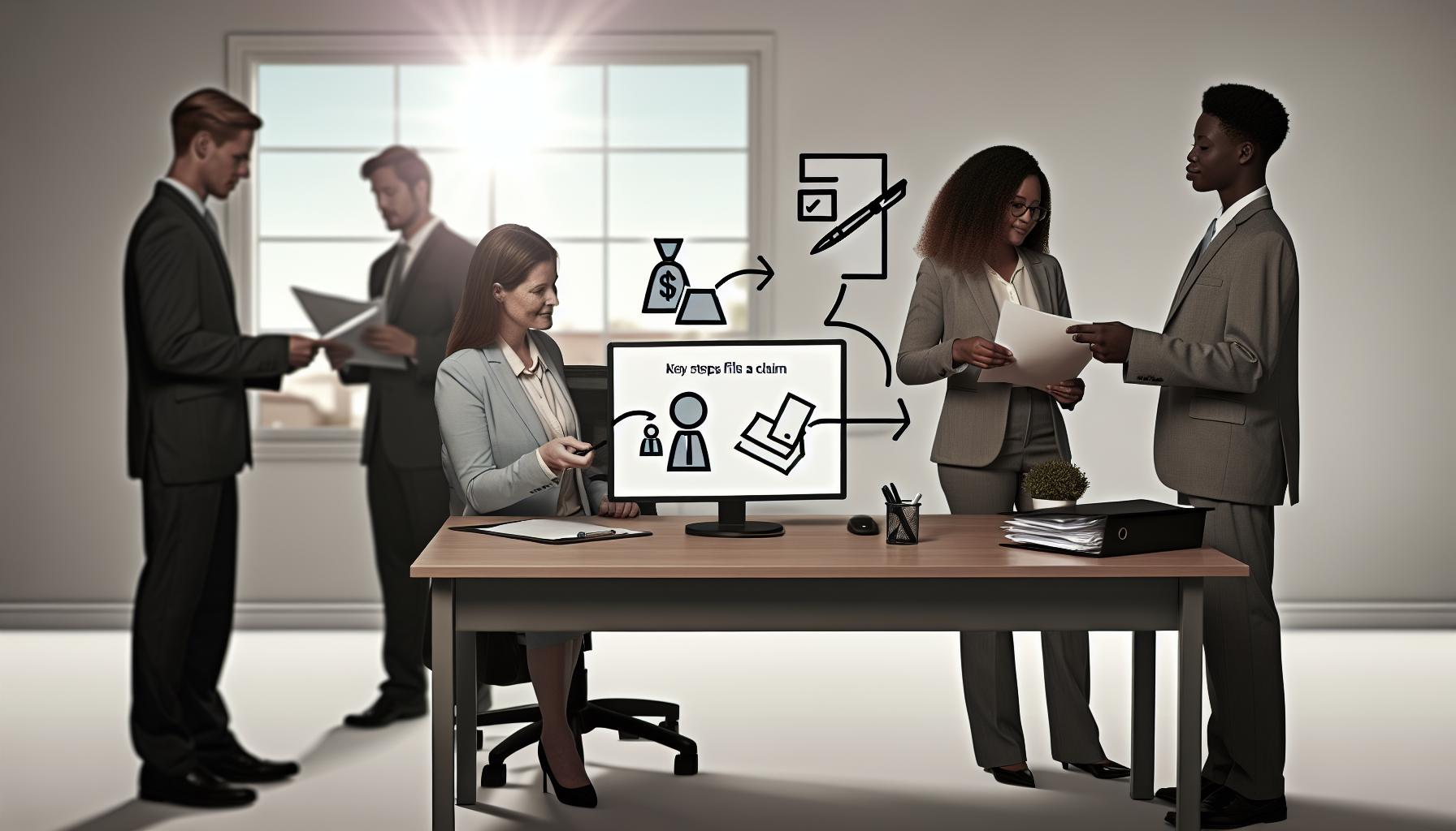 Pasos clave para presentar la reclamación