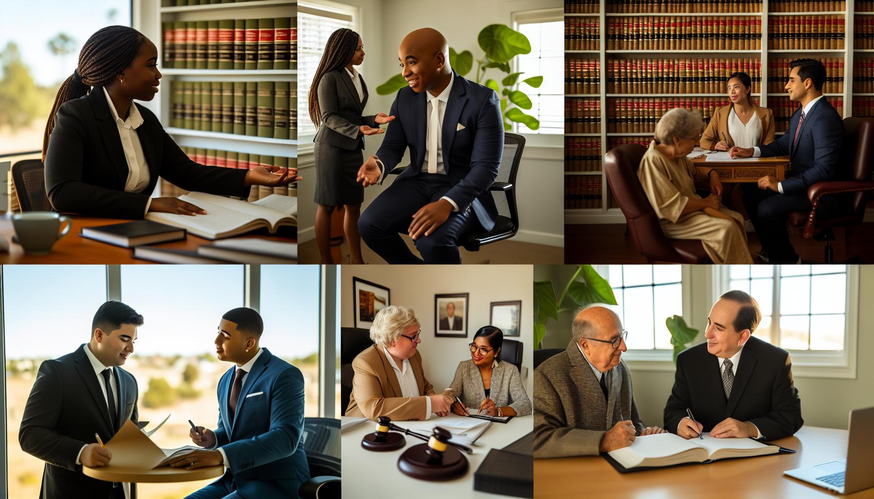 Tipos de abogados que ofrecen servicios gratuitos